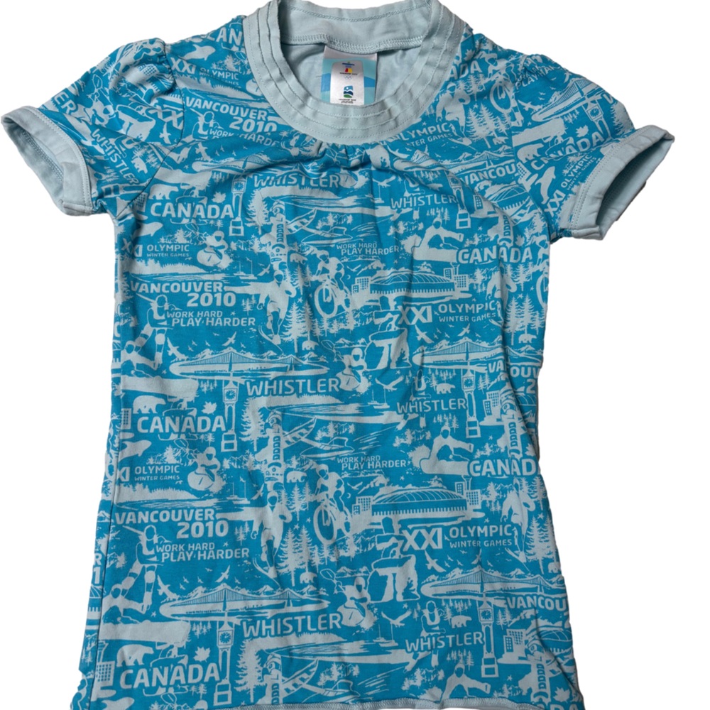 Kids Vancouver 2010 Olympics Tshirt size 6